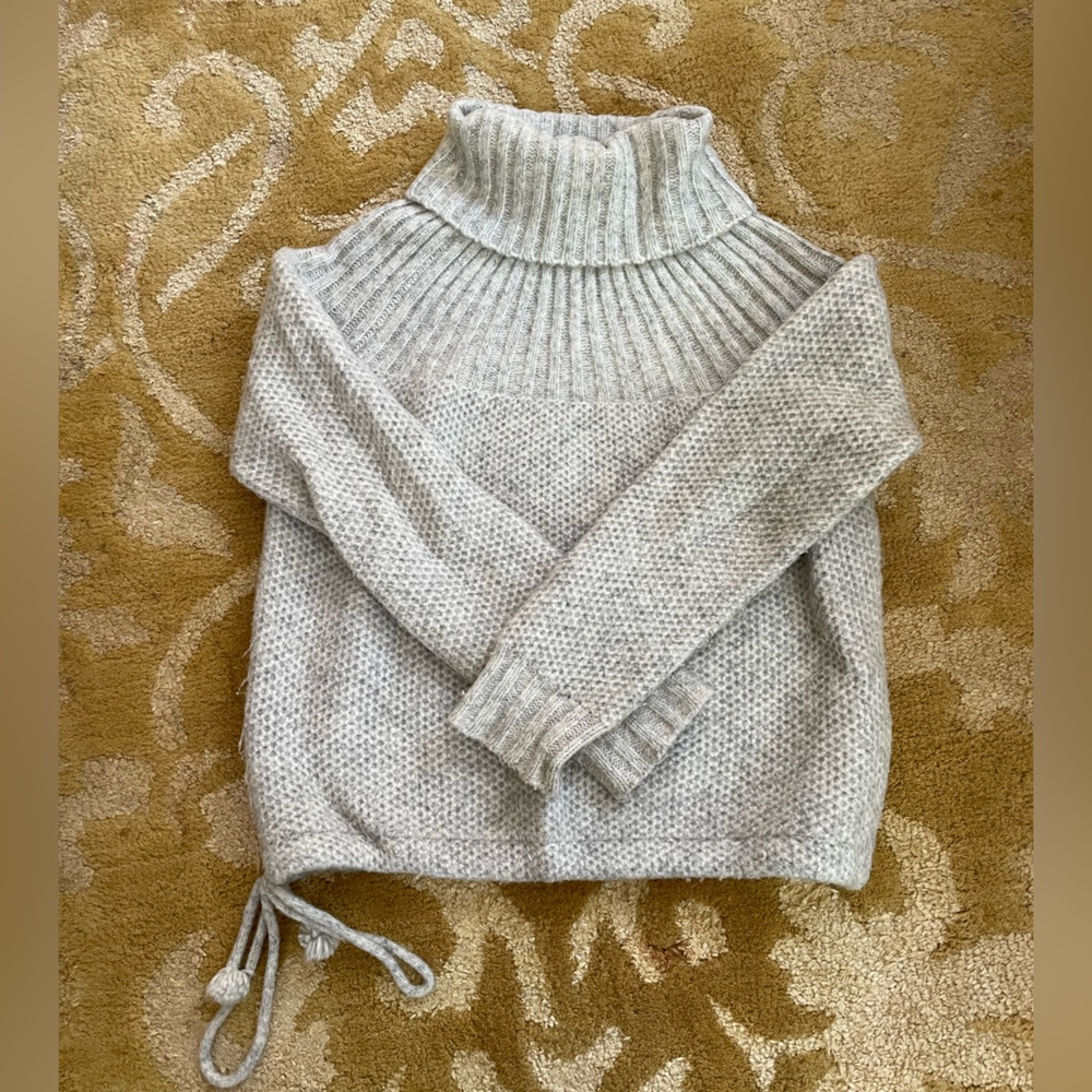 Madewell Snowbound Drawstring Pullover Sweater - image 1